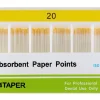 Sterile paper points #20 - 0.40 taper