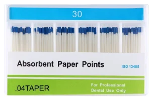 Sterile paper points-30 - 0.04 taper